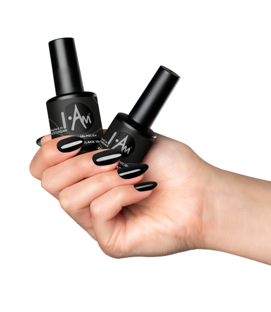 I.Am Soak Off Gel Polish #067 Back 2 Black (7ml)