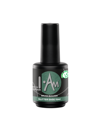 I.Am Brush Builder Glitter Sage (15ml)