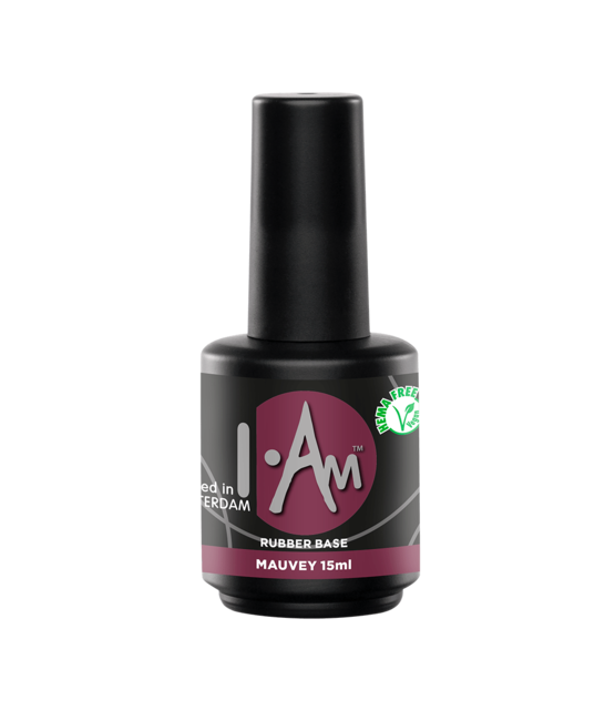 I.Am Rubber Base Mauvey (15ml) I.Am Rubber Base Mauvey (15ml)