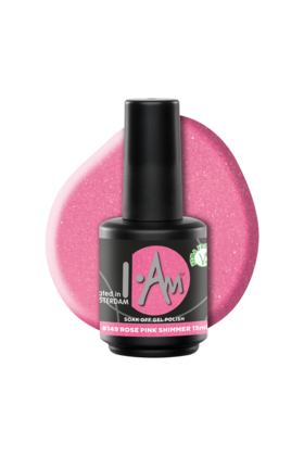 Soak Off Gel Polish #149 Rose Pink Shimmer (15ml)