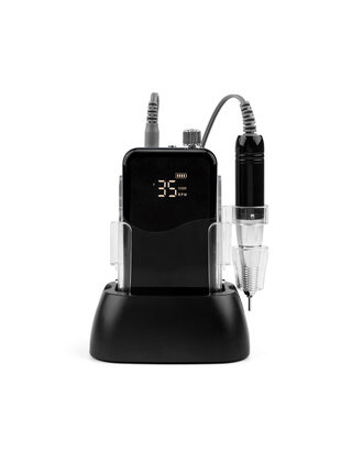 Draadloze Nail drill Black