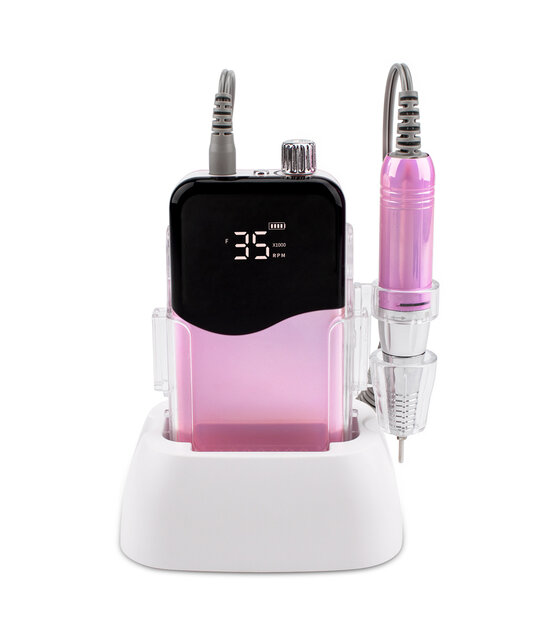 Draadloze Nail drill Pink