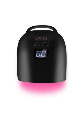 Draadloze LED Lamp Black