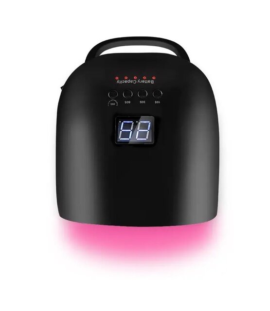 Draadloze LED Lamp Black