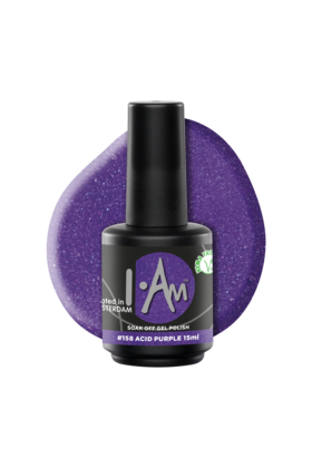 Soak Off Gel Polish #158 Acid Purple (15ml)