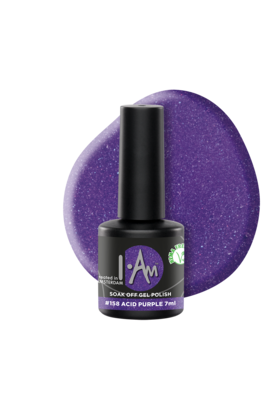 Soak Off Gel Polish #158 Acid Purple (7ml)