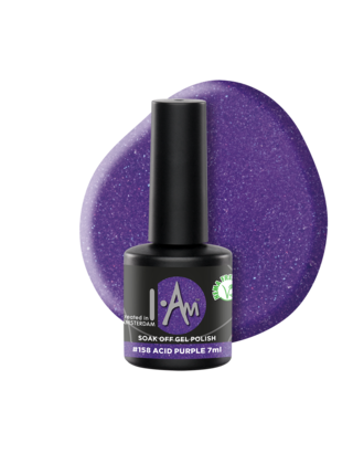 Soak Off Gel Polish #158 Acid Purple (7ml)