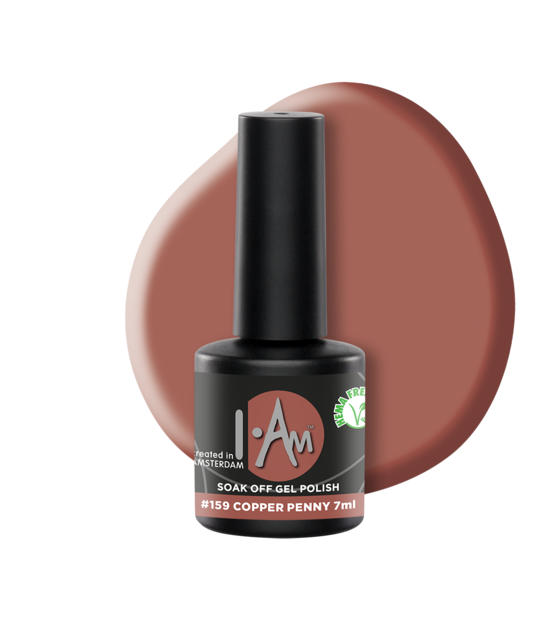 Soak Off Gel Polish #159 Copper Penny (7ml) Soak Off Gel Polish #159 Copper Penny (7ml)