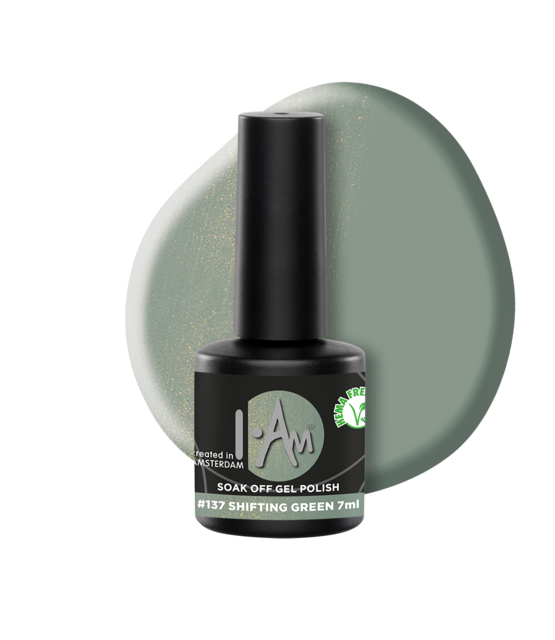 Soak Off Gel Polish #137 Shifting Green (7ml) Soak Off Gel Polish #137 Shifting Green (7ml)