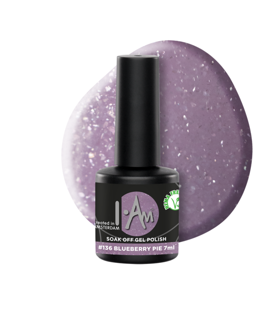 Soak Off Gel Polish #136 Blueberry Pie (7ml)