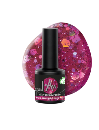 Soak Off Gel Polish #129 Admiring Pink (7ml)