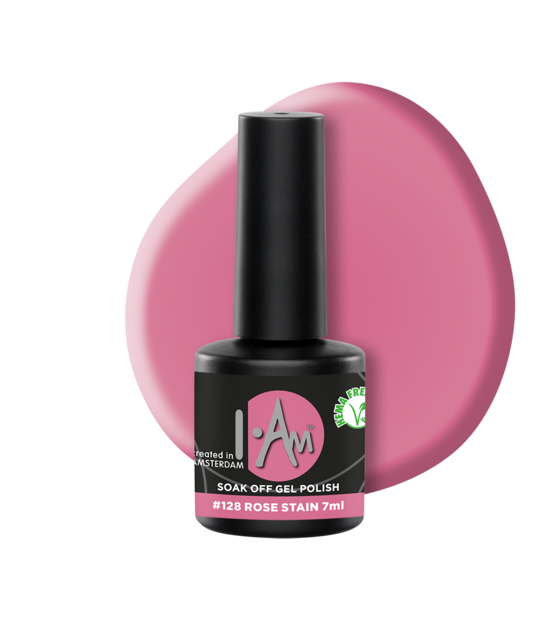 Soak Off Gel Polish #128 Rose Stain (7ml) Soak Off Gel Polish #128 Rose Stain (7ml)