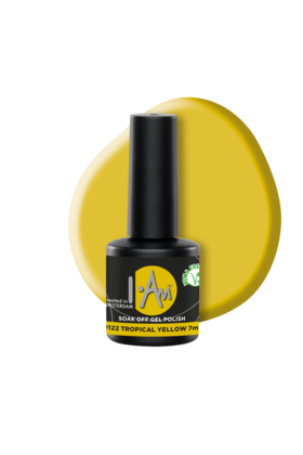 Soak Off Gel Polish #122 Tropical Yellow (7ml)