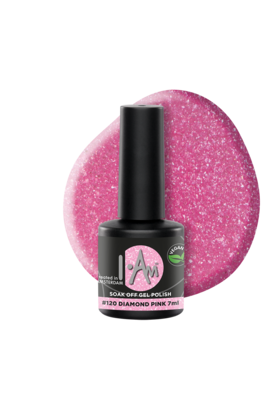 I.Am Soak Off Gel Polish #120 Diamond Pink (7ml)