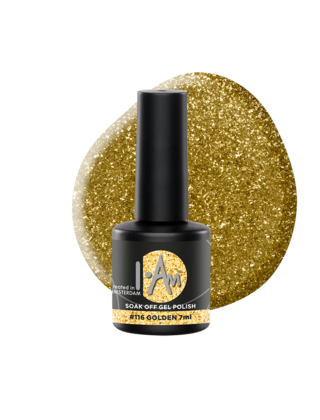 I.Am Soak Off Gel Polish #116 Golden (7ml)