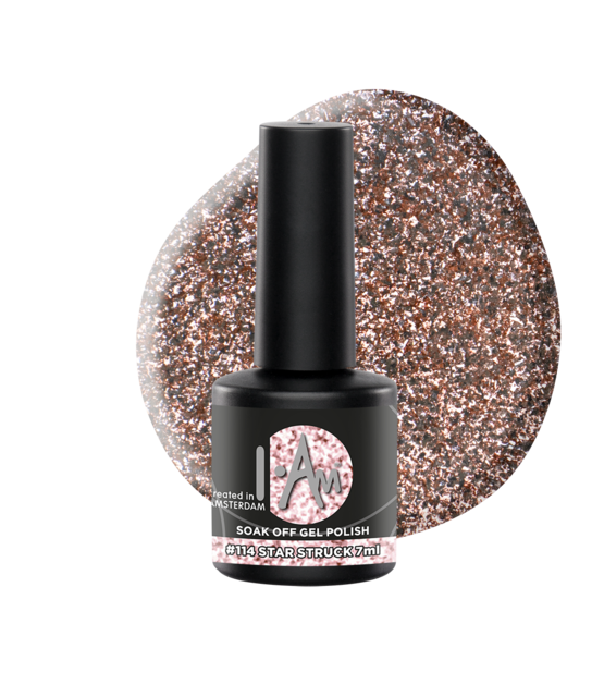 I.Am Soak Off Gel Polish #114 Star Struck (7ml)