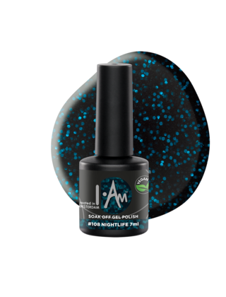 I.Am Soak Off Gel Polish #108 Nightlife (7ml)