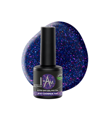 I.Am Soak Off Gel Polish #107 Shimmer (7ml)