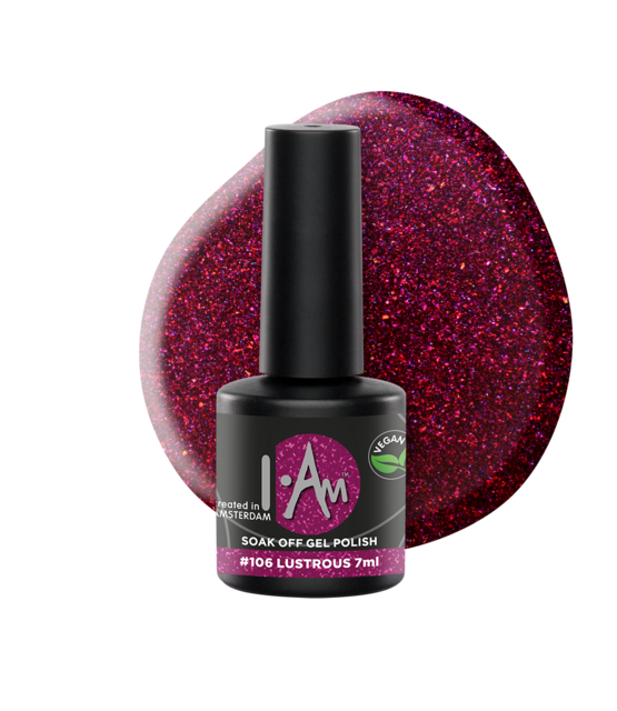 I.Am Soak Off Gel Polish #106 Lustrous (7ml)