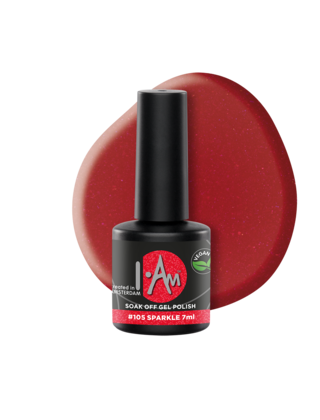 I.Am Soak Off Gel Polish #105 Sparkle (7ml)