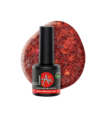 I.Am Soak Off Gel Polish #104 Radiate (7ml)