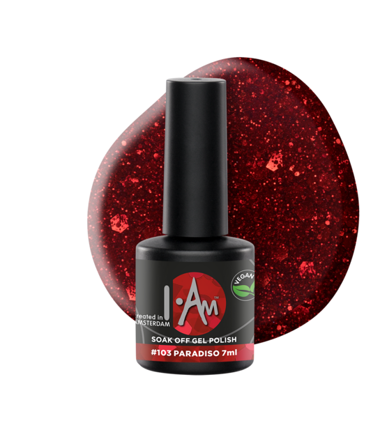 I.Am Soak Off Gel Polish #103 Paradiso (7ml)