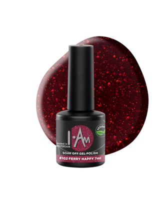 I.Am Soak Off Gel Polish #102 Ferry Happy (7ml)