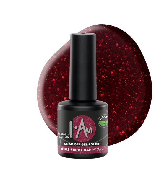 I.Am Soak Off Gel Polish #102 Ferry Happy (7ml) I.Am Soak Off Gel Polish #102 Ferry Happy (7ml)