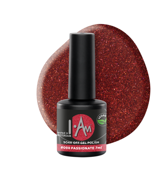I.Am Soak Off Gel Polish #098 Passionate (7ml) I.Am Soak Off Gel Polish #098 Passionate (7ml)
