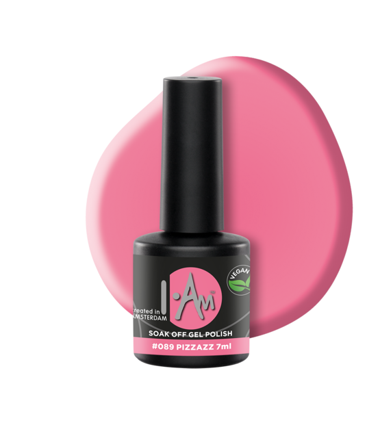 I.Am Soak Off Gel Polish #089 Pizzazz (7ml)
