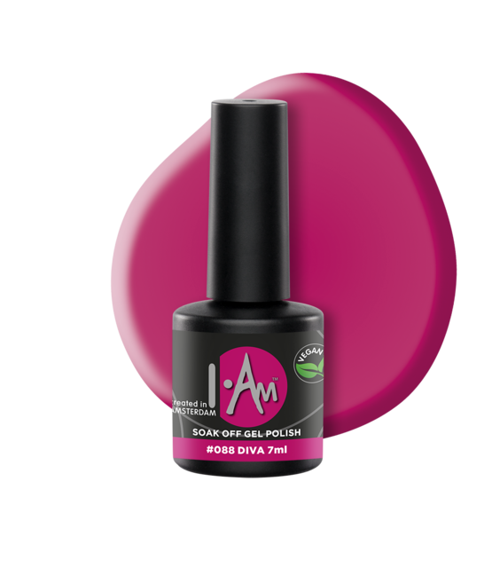 I.Am Soak Off Gel Polish #088 Diva (7ml)