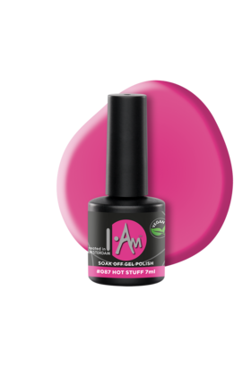 I.Am Soak Off Gel Polish #087 Hot Stuff (7ml)