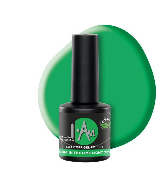 I.Am Soak Off Gel Polish #084 In The Lime Light (7ml) I.Am Soak Off Gel Polish #084 In The Lime Light (7ml)