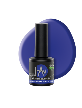 I.Am Soak Off Gel Polish #081 Special Force (7ml)