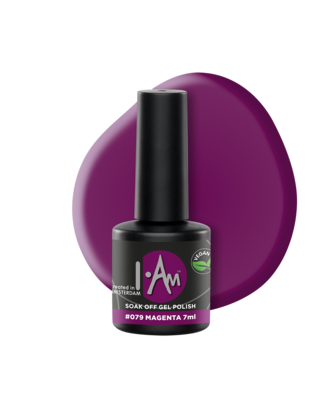 I.Am Soak Off Gel Polish #079 Magenta (7ml)