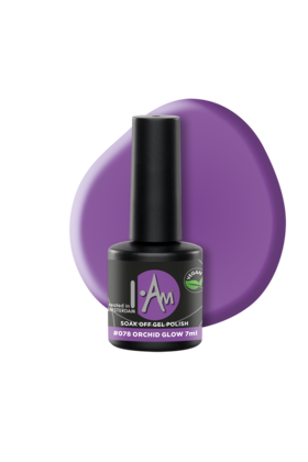 I.Am Soak Off Gel Polish #078 Orchid Glow (7ml)