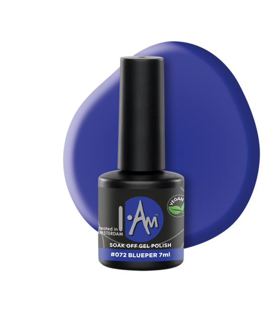 I.Am Soak Off Gel Polish #072 Blueper (7ml)