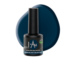 I.Am Soak Off Gel Polish #068 Black & Blue (7ml)