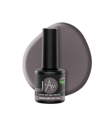 I.Am Soak Off Gel Polish #058 Ash-ley (7ml)