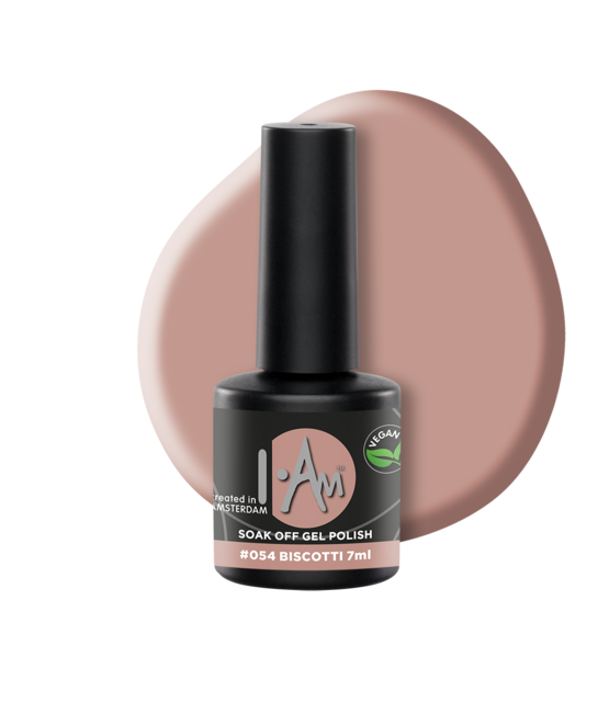 I.Am Soak Off Gel Polish #054 Biscotti (7ml)