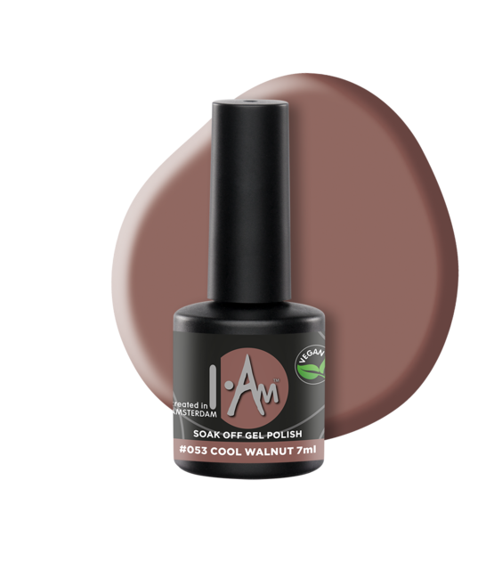 I.Am Soak Off Gel Polish #053 Cool Walnut (7ml) I.Am Soak Off Gel Polish #053 Cool Walnut (7ml)