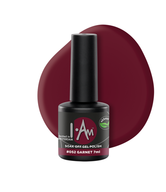 I.Am Soak Off Gel Polish #052 Garnet (7ml)