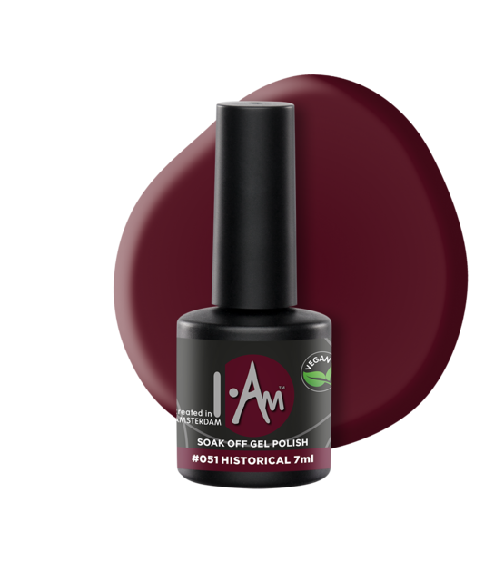 I.Am Soak Off Gel Polish #051 Historical (7ml)