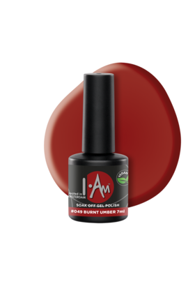 I.Am Soak Off Gel Polish #049 Burnt Umber (7ml)