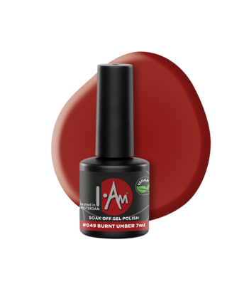 I.Am Soak Off Gel Polish #049 Burnt Umber (7ml)