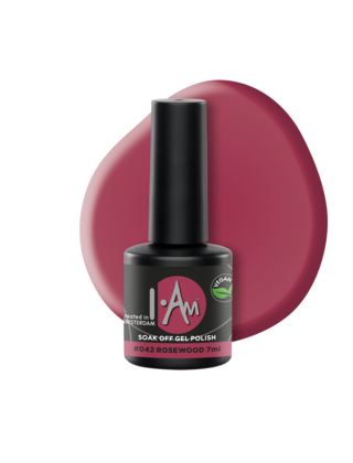 I.Am Soak Off Gel Polish #042 Rosewood (7ml)