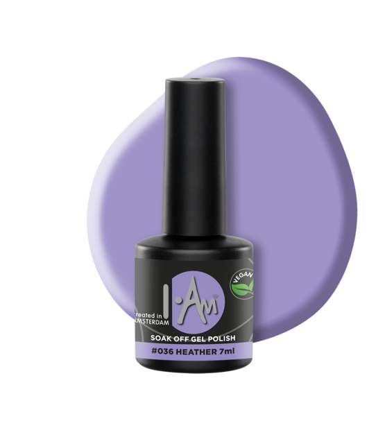 I.Am Soak Off Gel Polish #036 Heather (7ml) I.Am Soak Off Gel Polish #036 Heather (7ml)