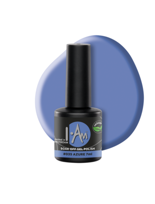 I.Am Soak Off Gel Polish #035 Azure (7ml)