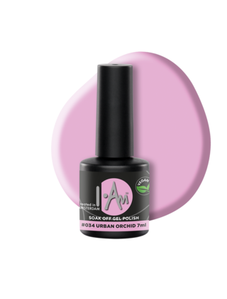 I.Am Soak Off Gel Polish #034 Urban Orchid (7ml)