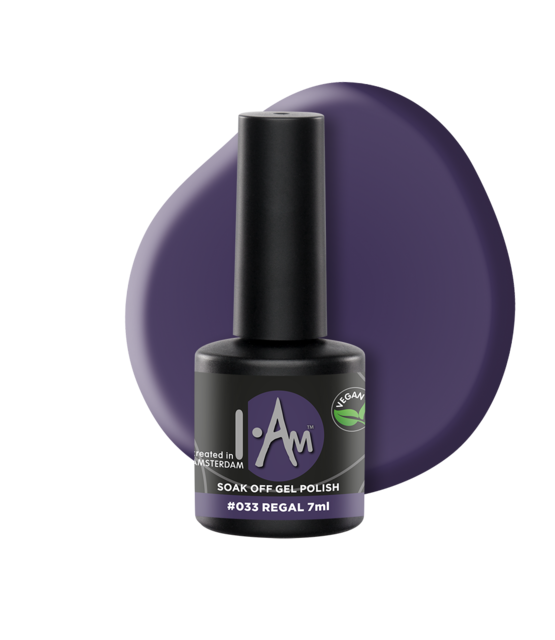 I.Am Soak Off Gel Polish #033 Regal (7ml) I.Am Soak Off Gel Polish #033 Regal (7ml)
